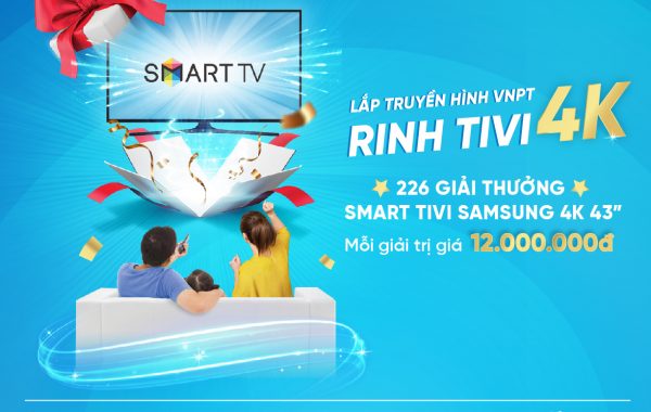 113 khách hàng VNPT trúng thưởng TV Samsung tổng trị giá hơn 1,3 tỷ đồng