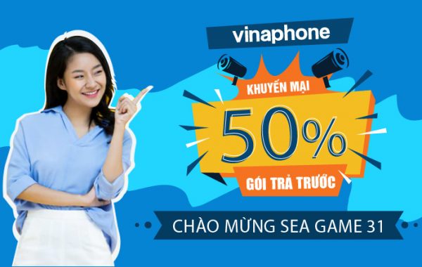Chỉ còn 3 ngày nhận ưu đãi giảm 50% giá gói cước mạng Vinaphone